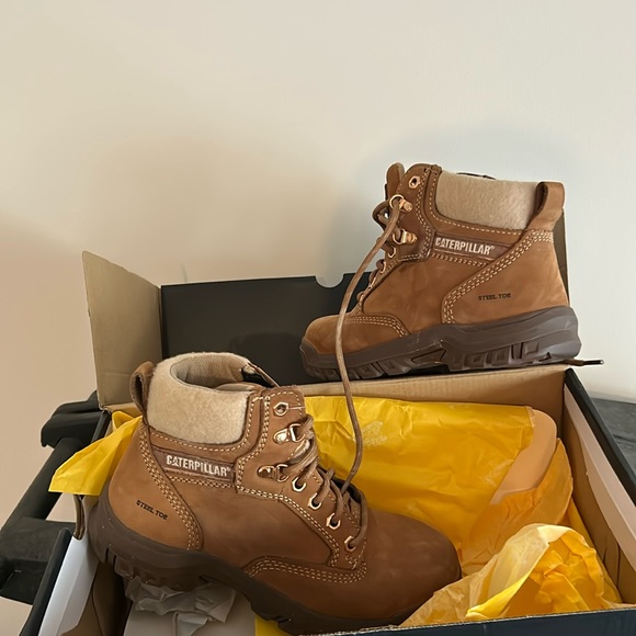 Caterpillar Steel Toe Boots - Picture 1 of 4